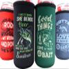 16oz Fishing Theme Can Coolers - Fishing Essentials Gifts for Men, Fun Dad Gifts for Fishermen Who Have Everything or Want Nothing, 16 oz Tall Boy Can Cooler Insulated Sleeve, Funny Tallboy Can Cooler view 4