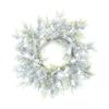 Melrose International Flocked Cedar Wreath 15" D view 1