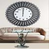 Modern Quartz Digital Glass Wall Clock view 1