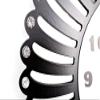 Modern Quartz Digital Glass Wall Clock view 3