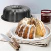 9 Or 10 Inch Fluted Tube Cake Pans Non-Stick Large Pan For Baking Carbon Steel Cake Tin Bakeware view 2
