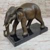 Majestic Bronze Elephant Sculpture - Symbol of Auspicious Fortune and Power Decor Gift Handmade Decor by Classy Bronze view 4