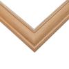 26x9 Frame Charleston Honey Brown Solid Wood Picture Frame Width 1.75 Inches | Interior Depth 0.5 Inches | Charleston Honey Frame Complete with UV Acrylic, Foam Board Backing & Hanging Hardware view 2