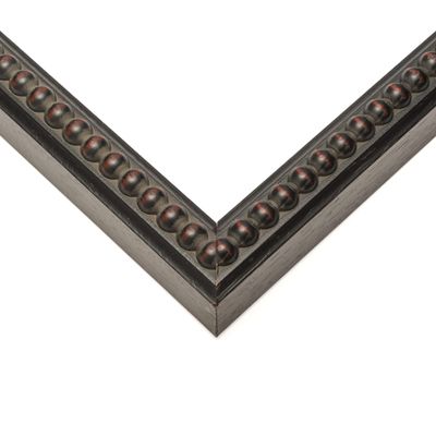 11x14 Frame Black Real Wood Picture Frame Width 1 Inches | Interior Frame Depth 1 Inches | Black Pearl Distressed Photo Frame Complete with UV Acrylic, Foam Board Backing & Hanging Hardware