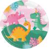 Trendware Girl Dino Party Paper Plates, 24 ct view 1
