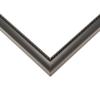 20x13 Frame Black Real Wood Picture Frame Width 0.75 Inches | Interior Frame Depth 0.5 Inches | Liscio Nero Traditional Photo Frame Complete with UV Acrylic, Foam Board Backing & Hanging Hardware view 1