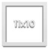 11x10 Shadow Box High Gloss White Display Frame | 1.625 Inches Deep | 1 Inch Moulding Width | Solid Wood | UV Resistant Acrylic Plexiglass, Acid Free Backing and Hanging Hardware Included view 1