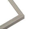 CustomPictureFrames 19x37 Rustic Shadow Box Frame - Solid Wood, UV Acrylic, Foam Board Backing & Hanging Hardware - Farren Shadow Box Display Case - Display Poster Arts, Photos & Documents - Gray view 3