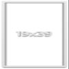 19x39 Shadow Box High Gloss White Display Frame | 1.625 Inches Deep | 1 Inch Moulding Width | Solid Wood | UV Resistant Acrylic Plexiglass, Acid Free Backing and Hanging Hardware Included view 1