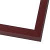 10x44 Shadow Box Frame Brown | 1.625 Inches Deep Real Wood Traditional Shadowbox Display Frame | UV Resistant Acrylic Front, Acid Free Backing, and Hanging Hardware | Dunstan Picture Frame Style view 3