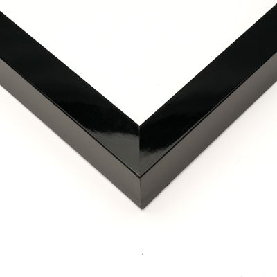 12x11 Shadow Box Frame Black Gloss | 1.375 Inch Deep | 1 Inch Wide | Solid Wood Shadowbox Display Frame | UV Resistant Acrylic Plexiglass, Acid Free Backing and Hanging Hardware | Merle Collection