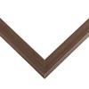 CustomPictureFrames 7x16 Rustic Shadow Box Frame - Solid Wood, UV Acrylic, Acid Free Backing & Hanging Hardware - Bruno Shadow Box Display Case - Display Poster Arts, Photos & Certificates - Brown view 3
