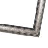 10x24 Frame Silver Real Wood Picture Frame Width 1.125 Inches | Interior Frame Depth 0.5 Inches | Complete with UV Acrylic, Foam Board Backing & Hanging Hardware view 3