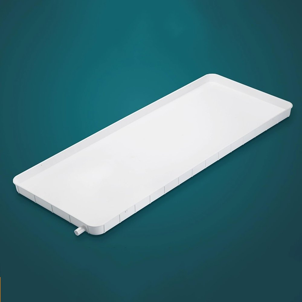 DELURA Air Conditioner Drip Pan, Plastic Tray Condensate Water Drain Pan, Ac Drip Cushion Portable Air Conditioners Drain Kit (Color : 4m Tube, Size : 91.5cm)