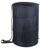 BATTOO Collapsible Laundry Baskets- Foldable Hamper for Laundry Extra Large Pop Up Laundry Hamper 107L with Long Straps Drawstring Clothes Hamper for Bathroom, Campout, Dorm or Travel Navy view 1