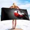 ISILA Oversized Sand-Free Towel Bathroom Swimming Pool Sports Bath Towel Microfiber Beach Towel Adult Teen boy, view 1