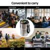 450ML Insulated Smart Water Bottle with LED Temperature Display, Stainless Steel Double Wall Vacuum Drink Flask, HOT & Cold, Drink Bottle for Gym, Home & Sports view 2