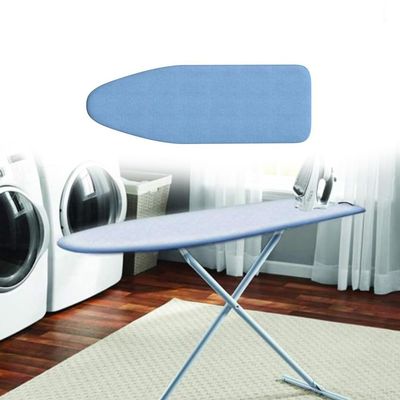 EMENAR Ironing Board Cover and Pad 36"x12" 39"x13" 43"x13" 48"x15", Standard Size Ironing Board Cover Scorch and Stain Resistant with Thick Padding (Color : Blue, Size : 39"x13"(100x34cm))