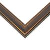10x15 Frame Golden Caramel Solid Wood Bronze Picture Frame | 1.25 Inch Moulding Width | 0.5 Inch Frame Depth | Complete with UV Acrylic Plexiglass, Foam Board Backing & Hanging Hardware Included view 3