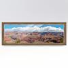 5x10 in Frame Grey Real Wood Picture Frame Width 1.75 Inches | Interior Frame Depth 0.5 Inches | Charleston Charcoal Modern Photo Frame Complete with UV Acrylic, Foam Board Backing & Hanging Hardware view 2