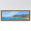 5x10 in Frame Grey Real Wood Picture Frame Width 1.75 Inches | Interior Frame Depth 0.5 Inches | Charleston Charcoal Modern Photo Frame Complete with UV Acrylic, Foam Board Backing & Hanging Hardware view 3