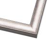 34x30 Frame Silver Real Wood Picture Frame Width 1.25 Inches | Interior Frame Depth 0.5 Inches | Florian Contemporary Photo Frame Complete with UV Acrylic, Foam Board Backing & Hanging Hardware view 4