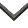 11x7 Frame Black Real Wood Picture Frame Width 1.25 Inches | Interior Frame Depth 0.25 Inches | Asbury Black Modern Photo Frame Complete with UV Acrylic, Foam Board Backing & Hanging Hardware view 1
