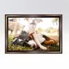 27x37 Bronze Brown Real Wood Picture Frame Width 1.25 Inches | Interior Frame Depth 0.75 Inches | Juno Bronze Bohemian Photo Frame Complete with UV Acrylic, Foam Board Backing & Hanging Hardware view 4