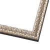 10x40 Frame Silver Versailles Ornate Solid Wood Picture Frame | 1 Inch Moulding Width | Interior Frame Depth 0.5 Inches | Complete with UV Acrylic Plexiglass, Foam Board Backing & Hanging Hardware view 2