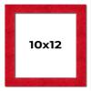 10x12 Frame Red Burl Solid Wood Picture Frame Width 1.75 Inches | Interior Frame Depth 0.5 Inches | Evander Traditional Photo Frame Complete with UV Acrylic, Foam Board Backing & Hanging Hardware view 1