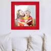 10x12 Frame Red Burl Solid Wood Picture Frame Width 1.75 Inches | Interior Frame Depth 0.5 Inches | Evander Traditional Photo Frame Complete with UV Acrylic, Foam Board Backing & Hanging Hardware view 4