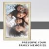 10x44 Frame White Real Wood Picture Frame Width 1.25 Inches | Interior Frame Depth 0.5 Inches | Kairos Contemporary Photo Frame Complete with UV Acrylic, Foam Board Backing & Hanging Hardware view 3