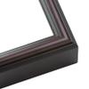 10x7 Shadow Box Frame Brown Cherry | 2.625 Inches Deep Pine Wood Traditional Shadowbox Display Frame | UV Resistant Acrylic Front, Acid Free Backing, and Hanging Hardware | Vox Picture Frame Style view 2