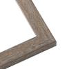 10x32 Knotty Brown Real Wood Picture Frame Width 1.25 Inches | Interior Frame Depth 0.5 Inches | Holden Distressed Photo Frame Complete with UV Acrylic, Foam Board Backing & Hanging Hardware view 4