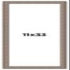 11x33 Knotty Brown Real Wood Picture Frame Width 1.25 Inches | Interior Frame Depth 0.5 Inches | Holden Distressed Photo Frame Complete with UV Acrylic, Foam Board Backing & Hanging Hardware view 1
