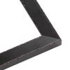 12x13 Frame Black Real Wood Picture Frame Width 1.25 Inches | Interior Frame Depth 0.5 Inches | Megara Modern Photo Frame Complete with UV Acrylic, Foam Board Backing & Hanging Hardware view 2