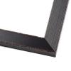 12x13 Frame Black Real Wood Picture Frame Width 1.25 Inches | Interior Frame Depth 0.5 Inches | Megara Modern Photo Frame Complete with UV Acrylic, Foam Board Backing & Hanging Hardware view 4