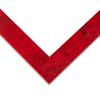 12x54 Frame Red Burl Solid Wood Picture Frame Width 1.75 Inches | Interior Frame Depth 0.5 Inches | Evander Minimalist Photo Frame Complete with UV Acrylic, Foam Board Backing & Hanging Hardware view 3
