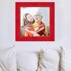 12x54 Frame Red Burl Solid Wood Picture Frame Width 1.75 Inches | Interior Frame Depth 0.5 Inches | Evander Minimalist Photo Frame Complete with UV Acrylic, Foam Board Backing & Hanging Hardware view 4