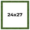 24x27 Frame Green Burl Solid Wood Picture Frame | 1.75 Inches Moulding Width | Interior Frame Depth 0.5 Inches | Delta Frame Complete with UV Acrylic Plexiglass, Foam Board Backing & Hanging Hardware view 1