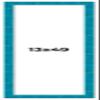 13x49 Frame Blue Teal Burl Wood Picture Frame | 1.75 Inch Moulding Width | Interior Frame Depth 0.5 Inches | Blue Veneer Traditional Photo Frame Complete with UV Acrylic, Foam Board Backing & Hanging view 1