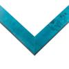 10x21 Frame Blue Teal Burl Wood Picture Frame | 1.75 Inch Moulding Width | Interior Frame Depth 0.5 Inches | Blue Veneer Traditional Photo Frame Complete with UV Acrylic, Foam Board Backing & Hanging view 4