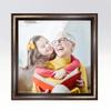 12x12 Bronze Brown Real Wood Picture Frame Width 1.25 Inches | Interior Frame Depth 0.75 Inches | Juno Bronze Bohemian Photo Frame Complete with UV Acrylic, Foam Board Backing & Hanging Hardware view 4