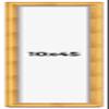 10x45 Shadow Box Frame Gold | 1.75 Inches Deep Real Wood Traditional Shadowbox Display Frame | UV Resistant Acrylic Front, Acid Free Backing, and Hanging Hardware | Cheyenne Picture Frame Style view 1