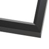 10x16 Shadow Box Black Beveled Display Picture Frame | 1.25 Inches Deep Real Wood Shadowbox Frame | UV Resistant Acrylic Plexiglass, Acid Free Backing and Hanging Hardware Included | Cameron Picture view 4