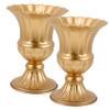 Artibetter 2pcs Tombstone Memorial Vase Pillar Planter Pillar Pot Urn Plant Pot Urn Vase Metal s for Outdoor Plants Retro Style Holder Jug Iron Flowers view 1
