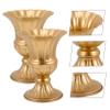Artibetter 2pcs Tombstone Memorial Vase Pillar Planter Pillar Pot Urn Plant Pot Urn Vase Metal s for Outdoor Plants Retro Style Holder Jug Iron Flowers view 4