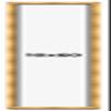 10x60 Shadow Box Gold Scuffed Siena Display Frame | 1.5 Inch Deep | 1.125 Inch Moulding Width | Includes Shatter Resistant Acrylic Plexiglass, Foamboard Backing and Hanging Hardware view 1