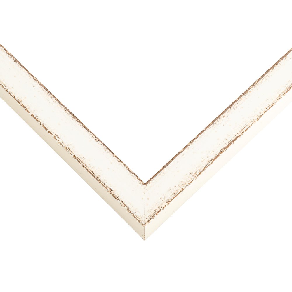 10x10 Shadow Box Frame White | 1.125 Inches Deep Real Wood Distressed Shadowbox Display Frame | UV Resistant Acrylic Front, Acid Free Backing, and Hanging Hardware | Luce Picture Frame Style