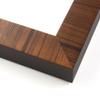 12x56 Shadow Box Frame Brown | 1 Inch Deep | 1.375 Inch Wide | Marian Honey Pecan Veneer Solid Wood Shadowbox Display Frame | UV Acrylic Plexiglass, Acid Free Backing and Hanging Hardware Included view 1